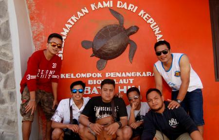 Mr. Bima & Friends at Batu Hiu
