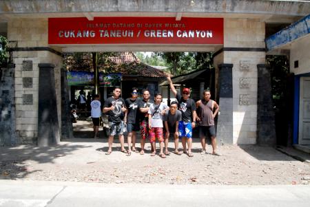 Mr. Bima & Friends at Green Canyon Pangandaran