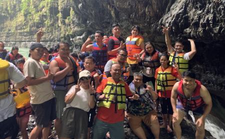 Body Rafting Green Canyon