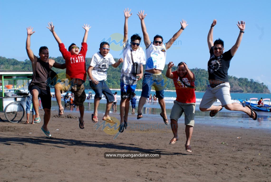 Mr. Bima & Friends at Pantai Pangandaran