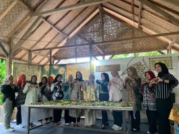 Workshop Batik Dahon Pangandaran